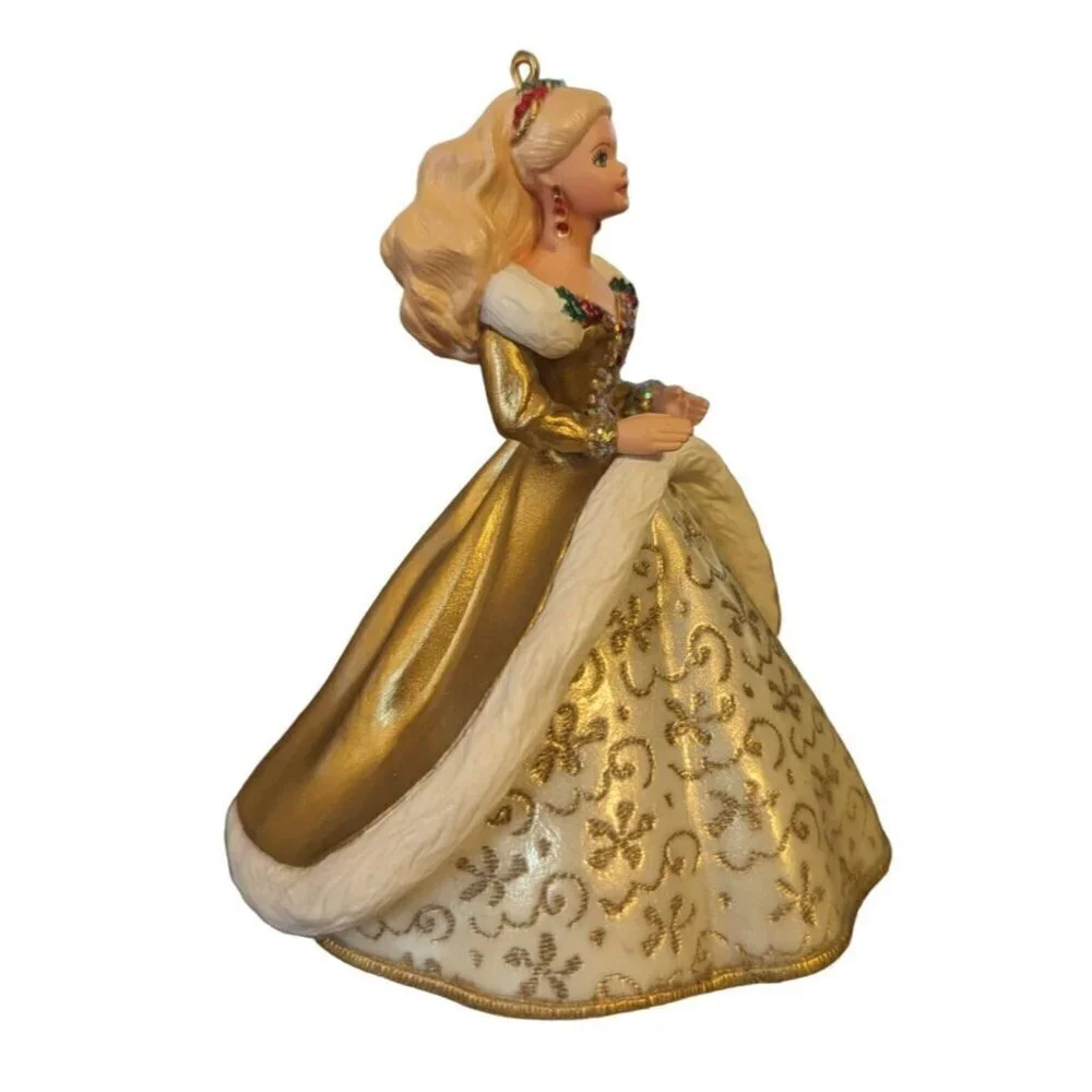 1994 Holiday Barbie Christmas Ornament NIB Hallmark Keepsake 2 in Series Mattel